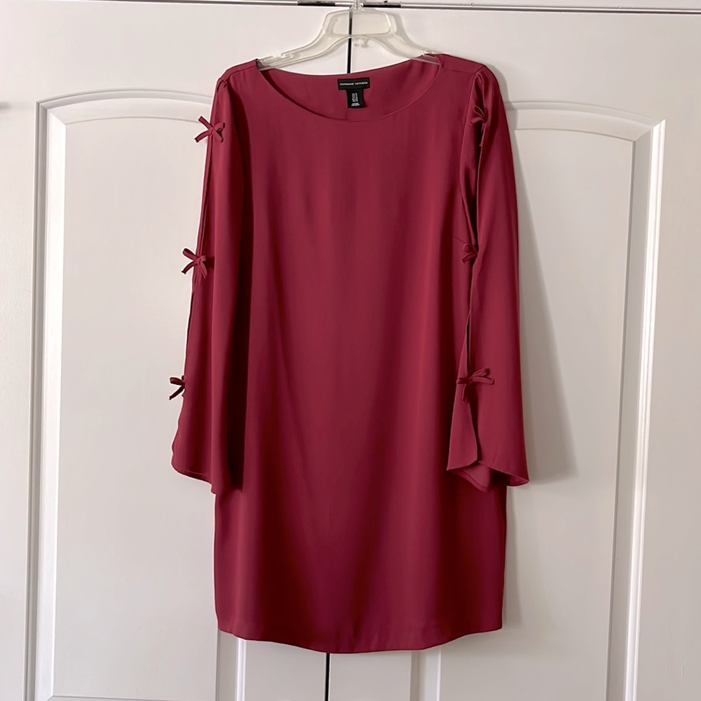 Maroon Dress